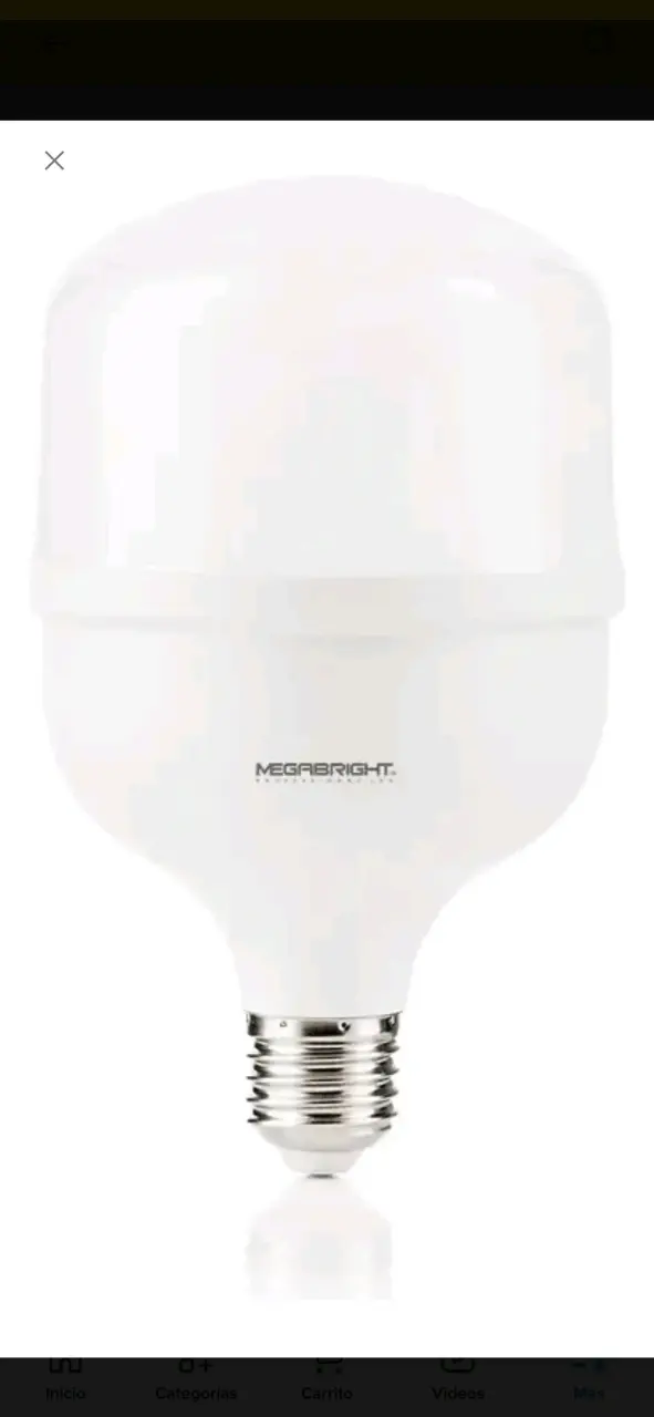 Ampolleta LED 40W Megabright Luz Fría - 2