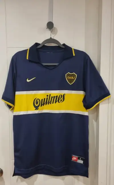 Camiseta Boca Juniors Nike Quilmes Azul - miniatura 1