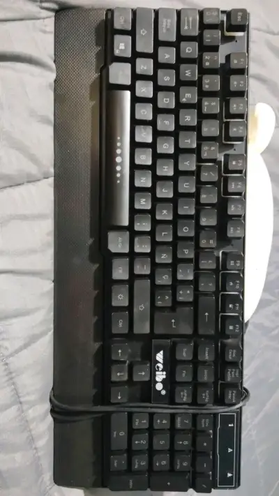 Teclado mecánico retroiluminado Weibo - miniatura 1