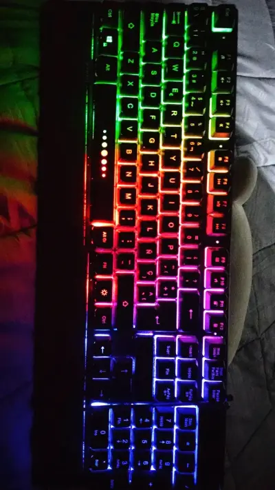 Teclado mecánico retroiluminado Weibo - miniatura 2