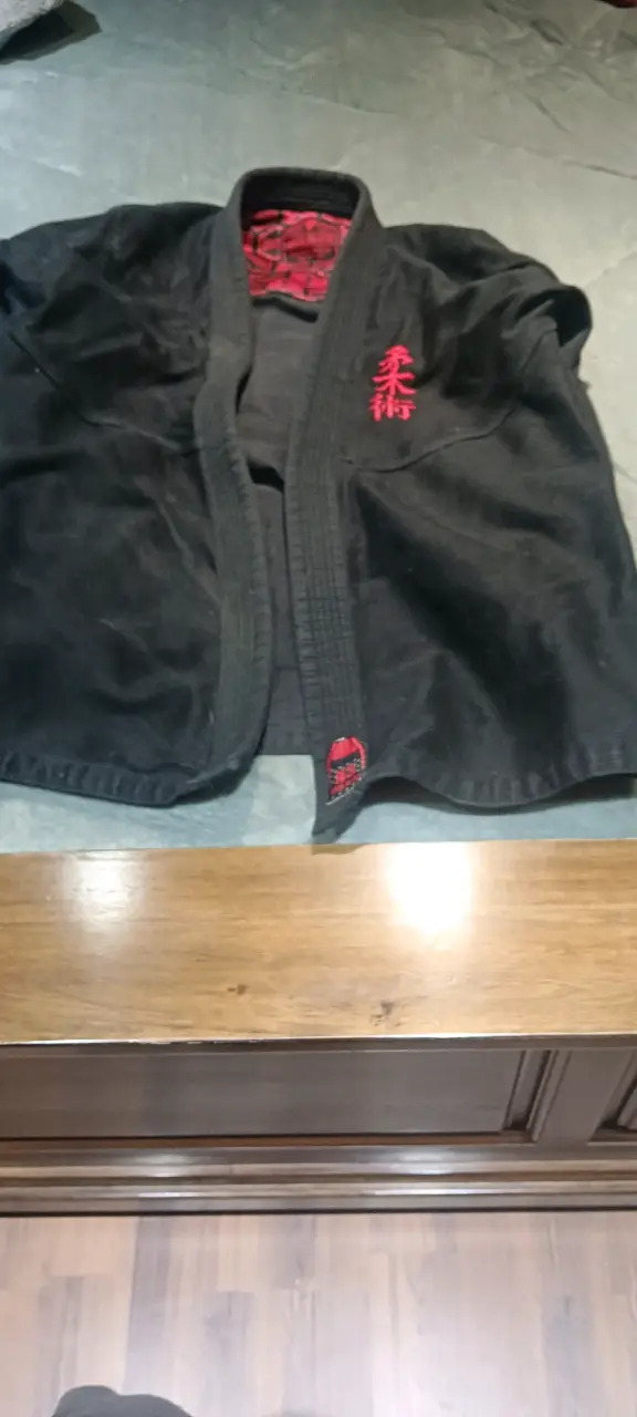 Kimono de Jiu Jitsu Senchi BJJ negro - 2