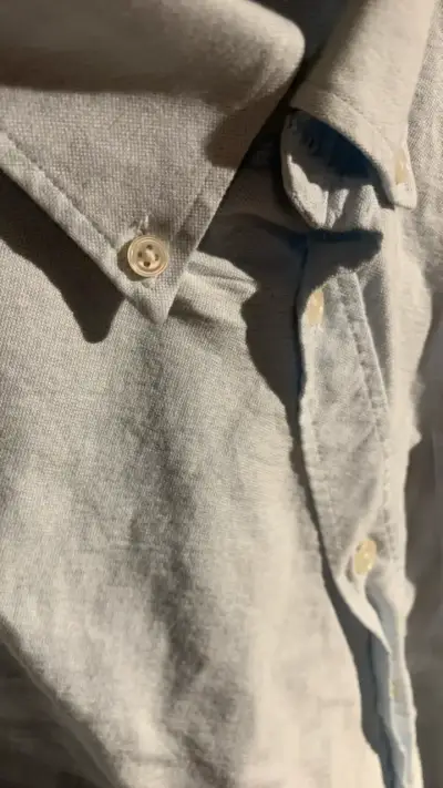 Camisa Lacoste  celeste de hombre regular fit - miniatura 6