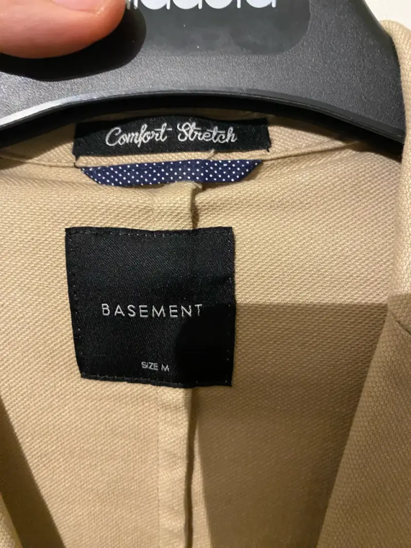 Blazer Beige Basement Talla M - 4