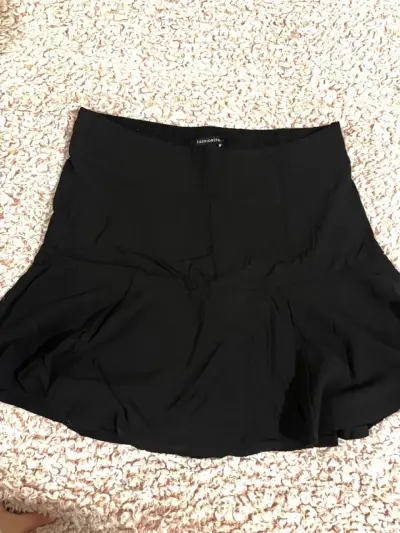 Falda pantalón negra Fashion Spark talla S - miniatura 1