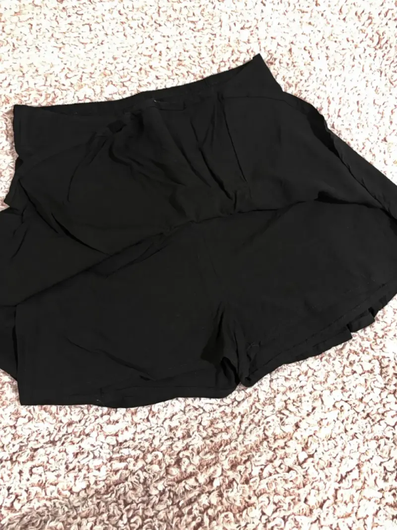 Falda pantalón negra Fashion Spark talla S - 2