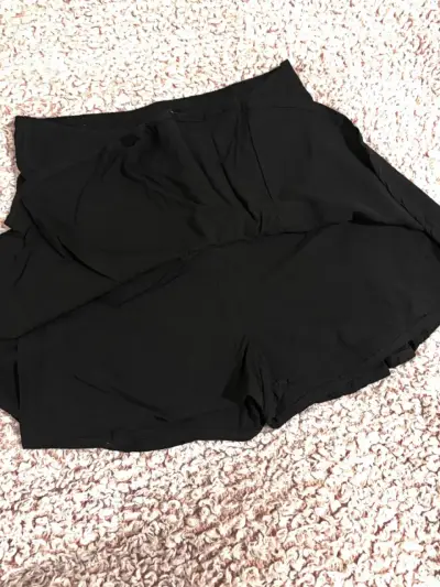 Falda pantalón negra Fashion Spark talla S - miniatura 2