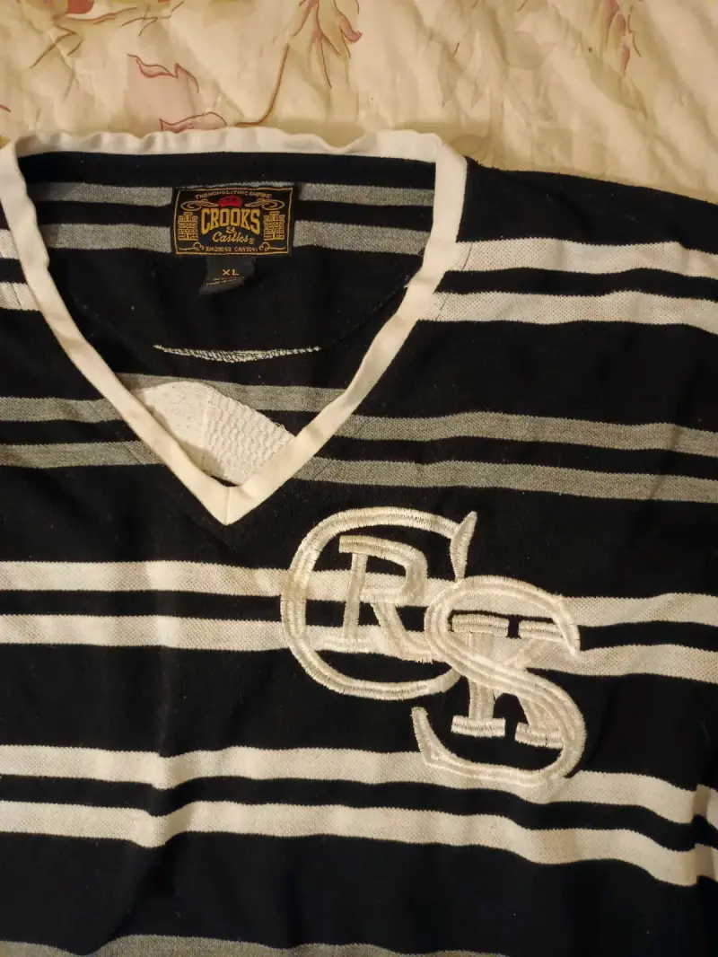 Polera y2k Crooks & Castles negra xl - 2
