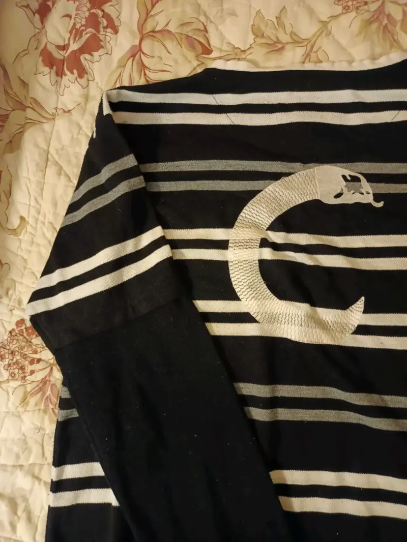 Polera y2k Crooks & Castles negra xl - 3