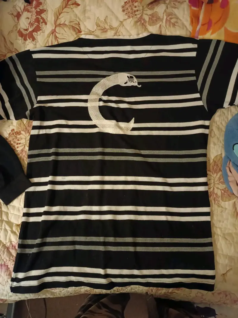 Polera y2k Crooks & Castles negra xl - 4
