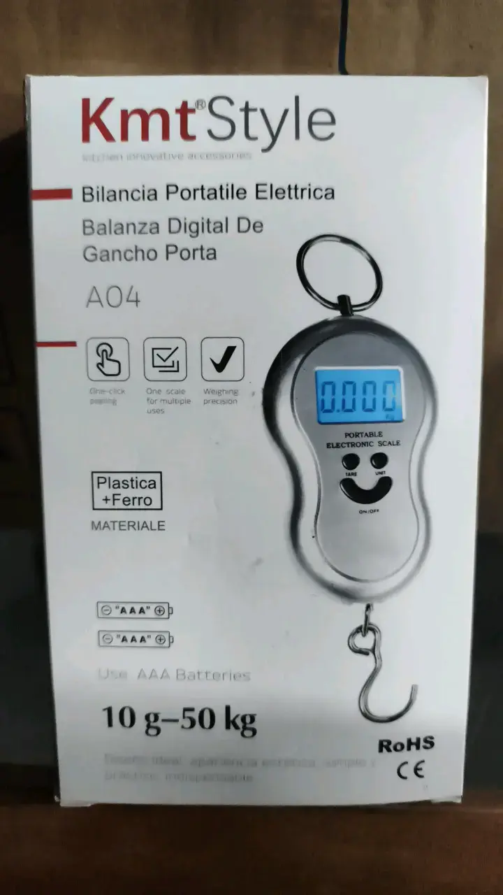 Balanza digital portátil KmtStyle A04