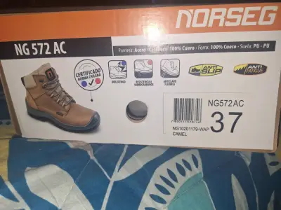 Botas de seguridad Norseg NG 572 AC camel talla 37 - miniatura 1