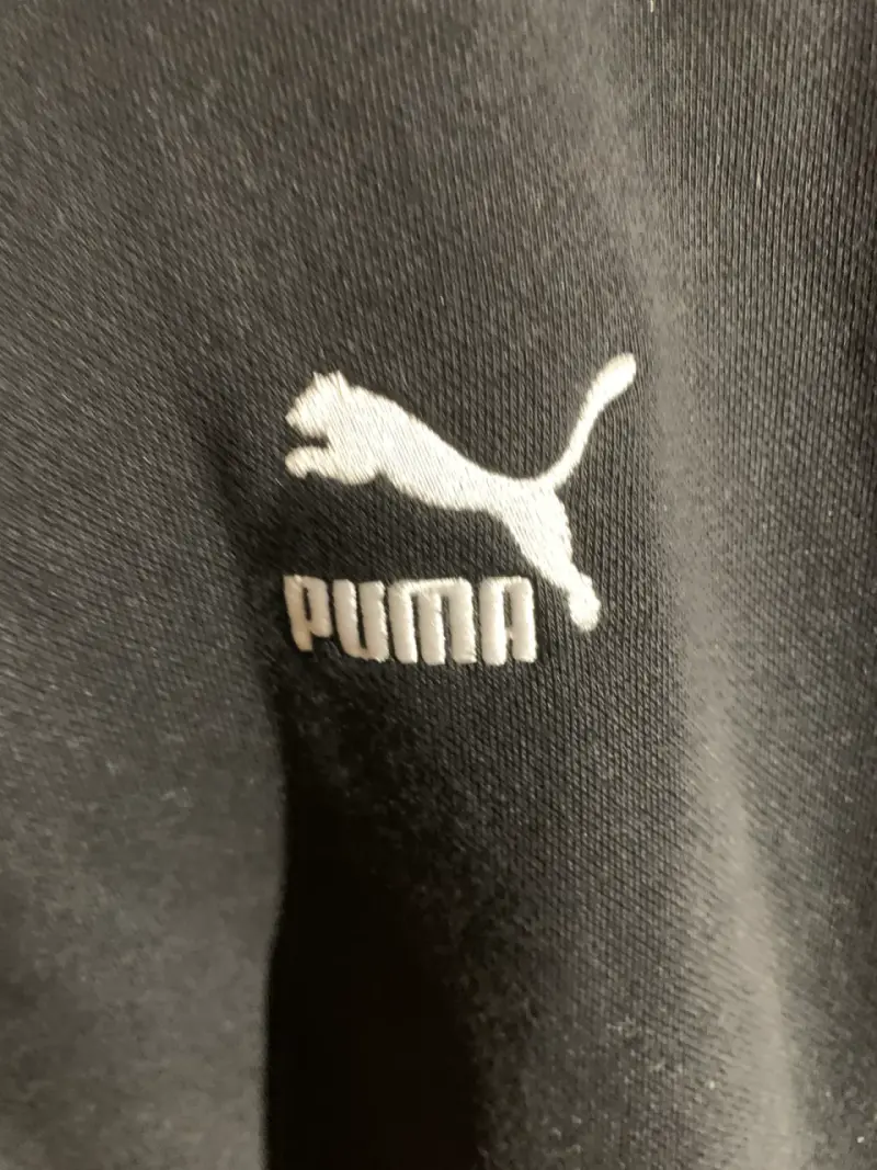 Polerón con gorro negro Puma talla M - 5