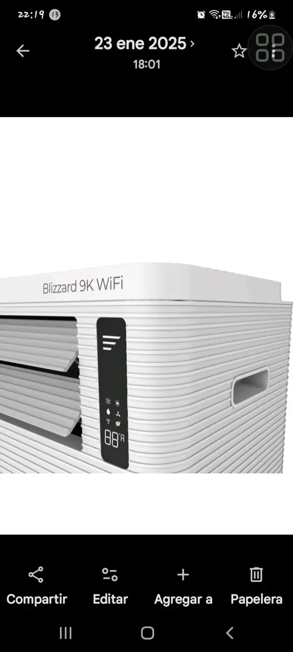 Aire Acondicionado Portátil Taurus Blizzard 9K WiFi - 3