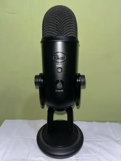 Micrófono USB Blue Yeti, Negro, Control de volumen - miniatura 1
