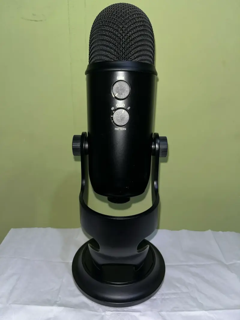 Micrófono USB Blue Yeti, Negro, Control de volumen - 2