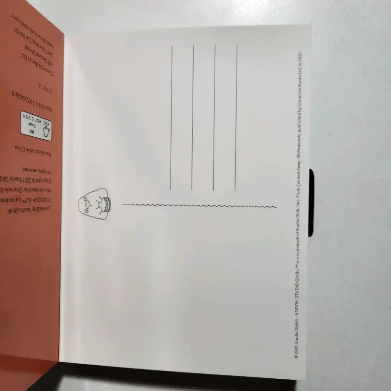 Postales el viaje de chihiro Studio Ghibli - 4