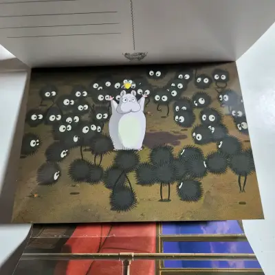 Postales el viaje de chihiro Studio Ghibli - miniatura 6