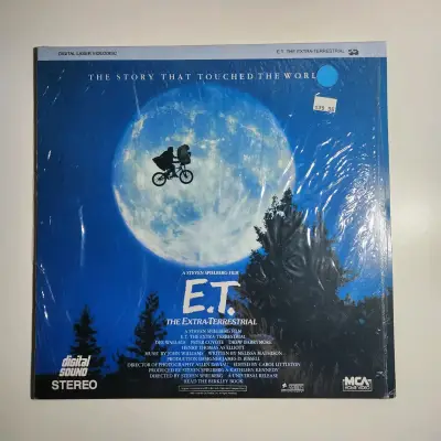 Laserdisc película E.T. El Extraterrestre 1988 - miniatura 1