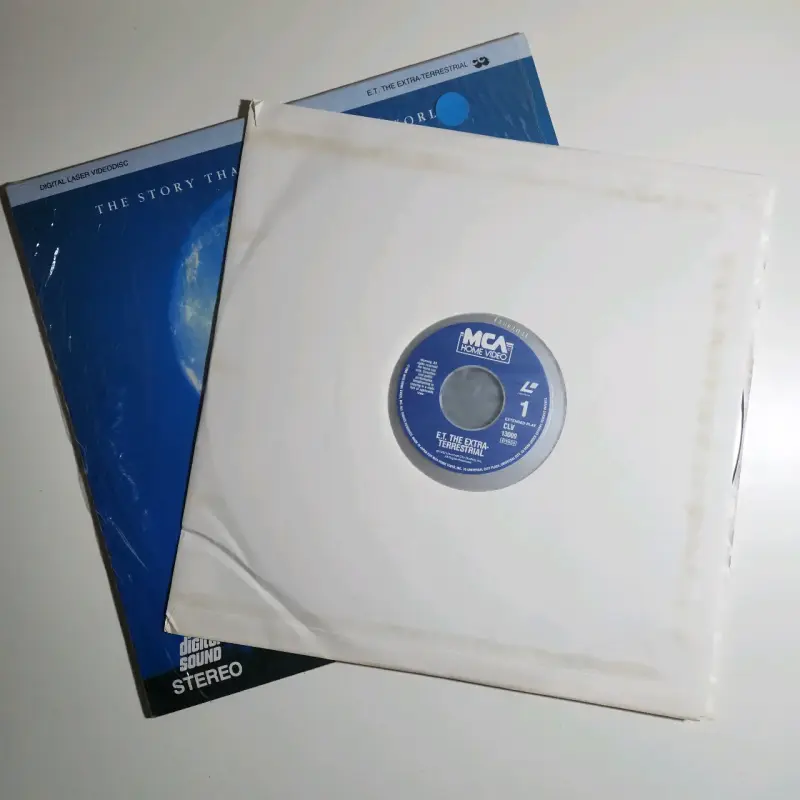 Laserdisc película E.T. El Extraterrestre 1988 - 3