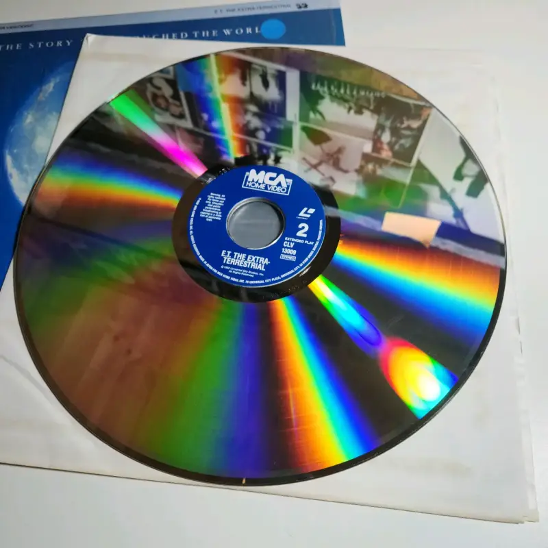 Laserdisc película E.T. El Extraterrestre 1988 - 5