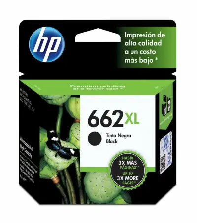 Cartucho de tinta HP 662XL tricolor - miniatura 1