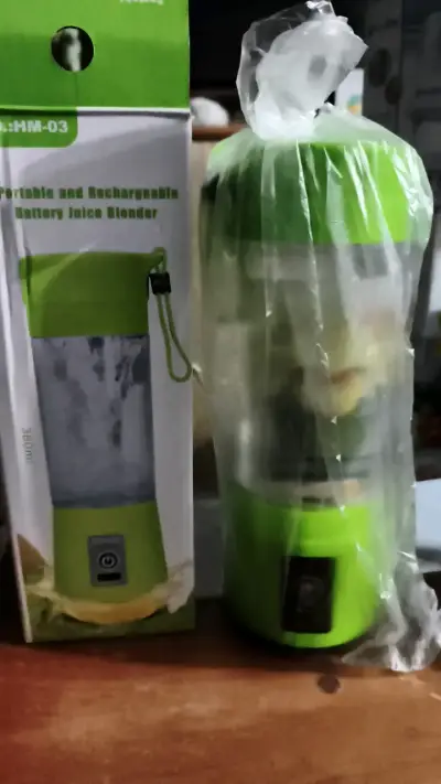 Licuadora Portátil Recargable Verde 380ml - miniatura 1