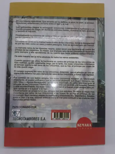 Libro Los Unicornios Ciegos de Daniel Pezoa Aguilera - miniatura 2