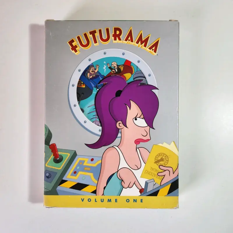 SET DVD FUTURAMA TEMPORADA 1 - 2