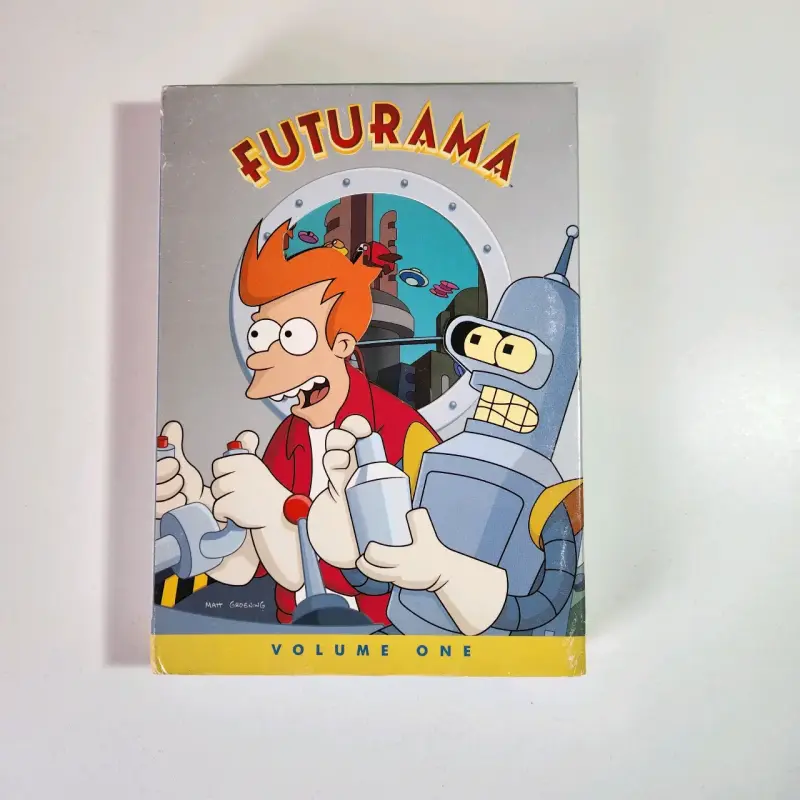 SET DVD FUTURAMA TEMPORADA 1 - 3
