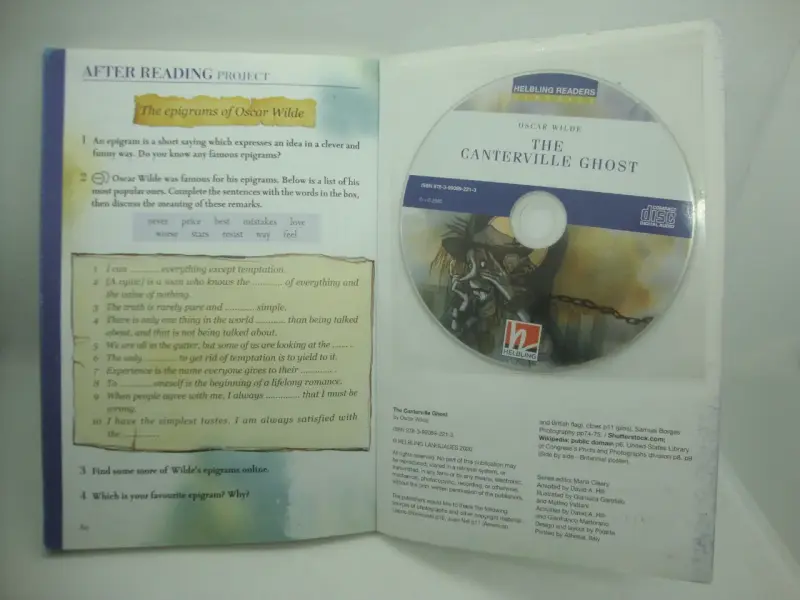 Libro 'The Canterville Ghost' con CD de audio - 5