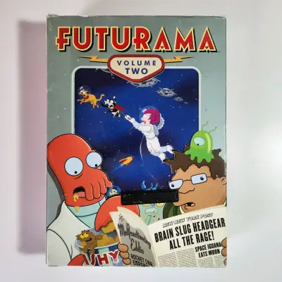 SET DVD FUTURAMA TEMPORADA 2 - miniatura 2