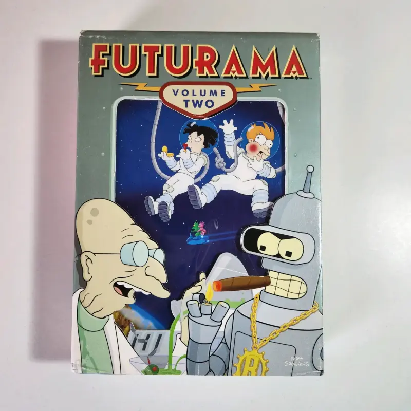 SET DVD FUTURAMA TEMPORADA 2 - 3