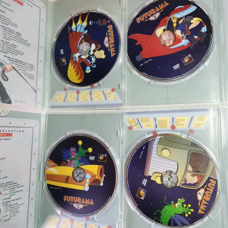 SET DVD FUTURAMA TEMPORADA 2 - 6