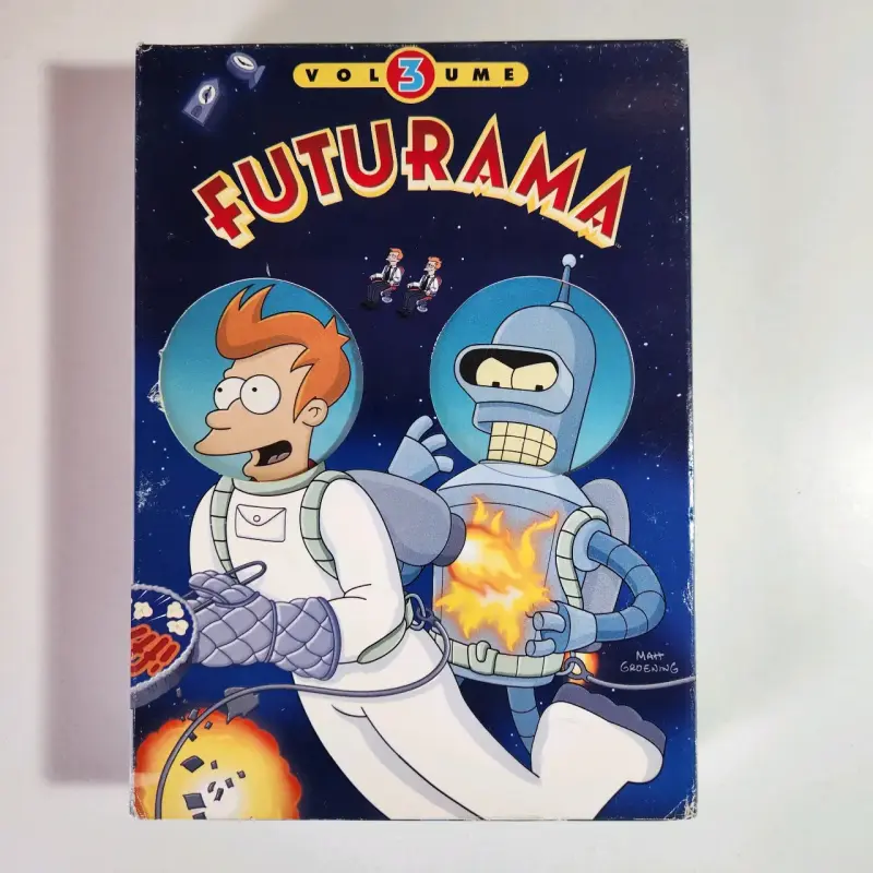 SET DVD FUTURAMA TEMPORADA 3 - 2