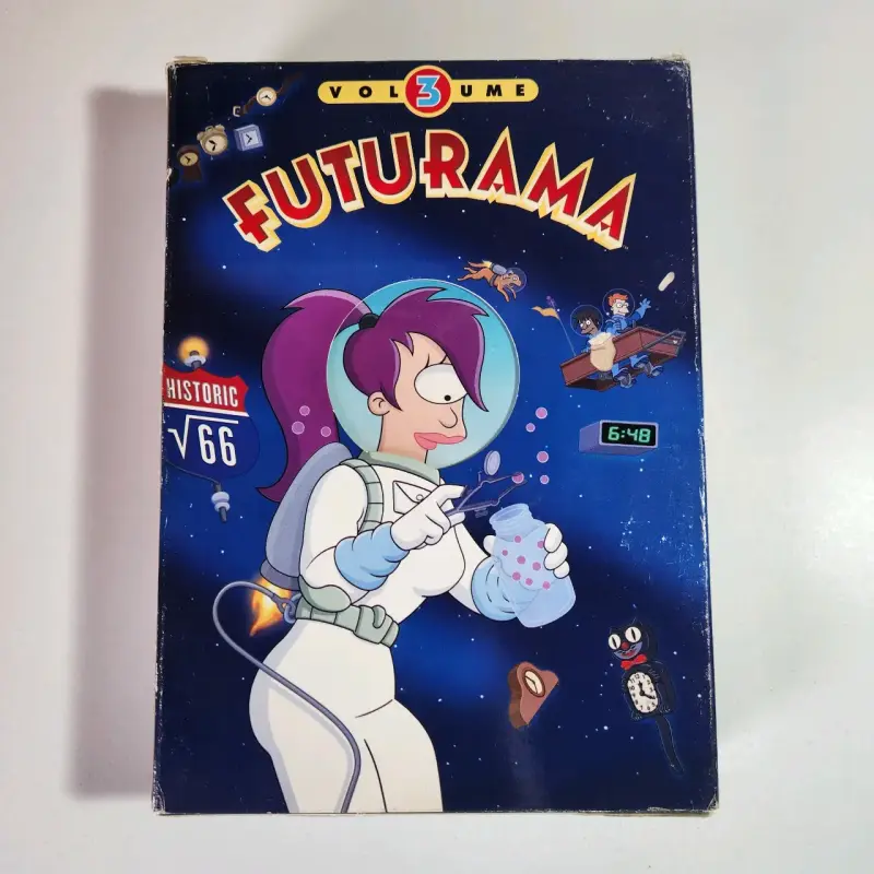 SET DVD FUTURAMA TEMPORADA 3 - 3