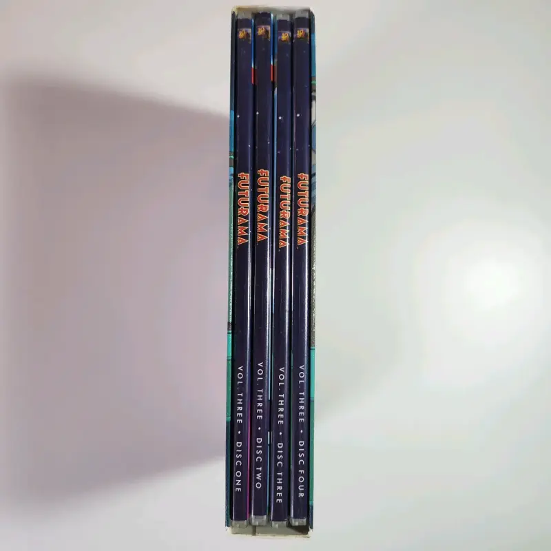 SET DVD FUTURAMA TEMPORADA 3 - 5