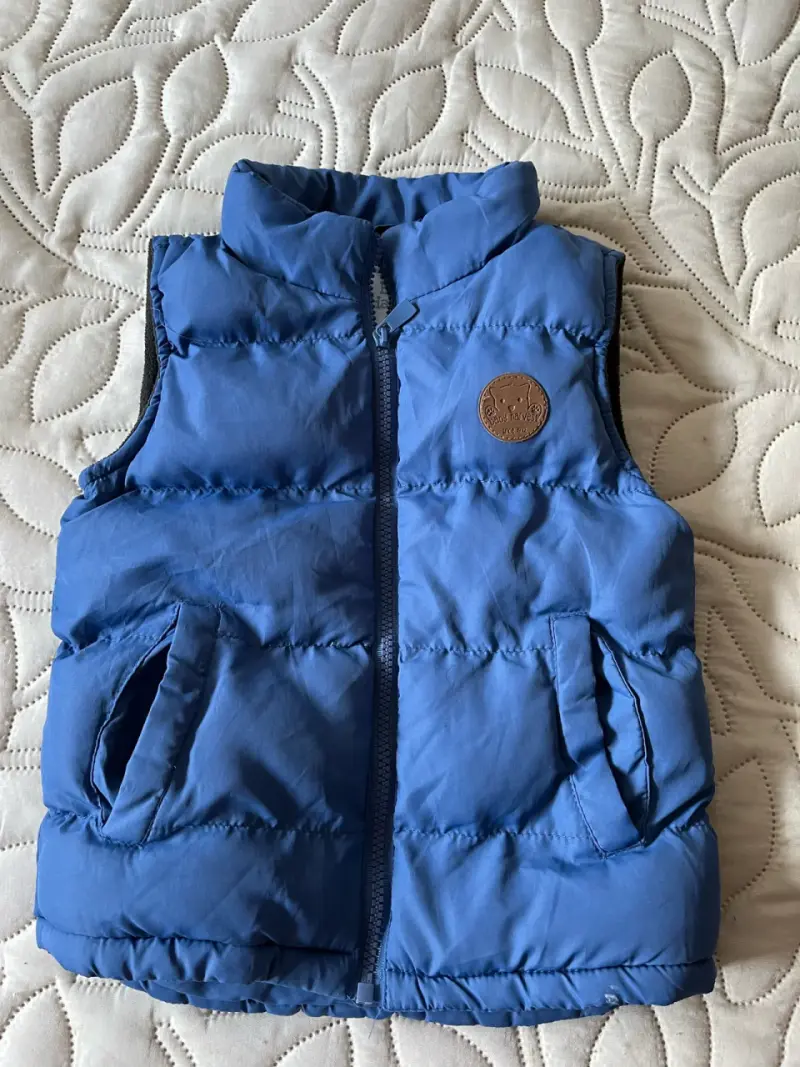 Chaleco azul para niño Baby Harvest 3T