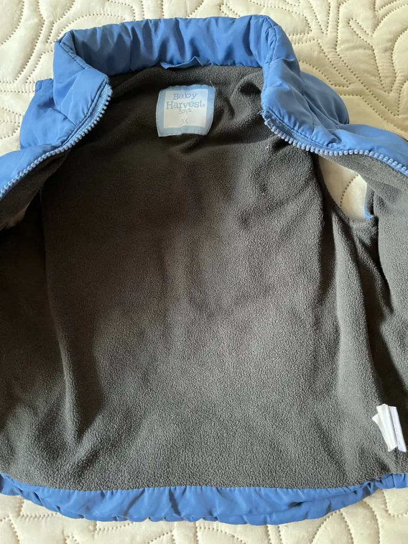 Chaleco azul para niño Baby Harvest 3T - 2