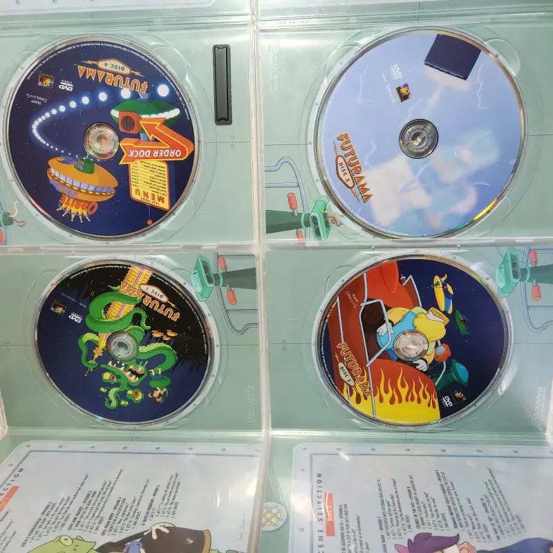 SET DVD FUTURAMA TEMPORADA 4 - 6
