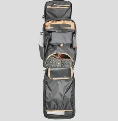 Mochila de viaje Forclaz 40L con funda impermeable - miniatura 4
