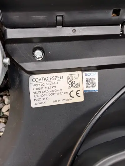 Cortacésped a gasolina Trex con ruedas grandes - miniatura 5