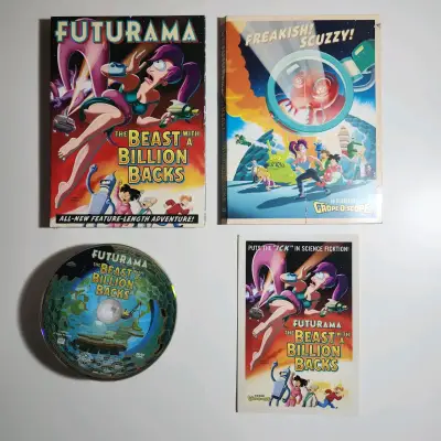 DVD FUTURAMA LA BESTIA CON BILLONES DE BRAZOS - miniatura 1