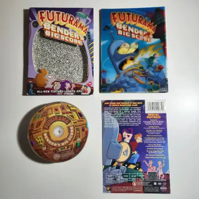 DVD FUTURAMA EL GRAN GOLPE DE BENDER - miniatura 1