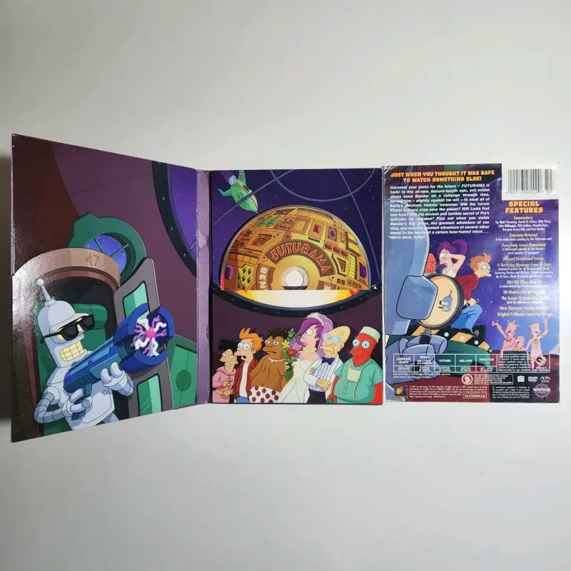 DVD FUTURAMA EL GRAN GOLPE DE BENDER - 2