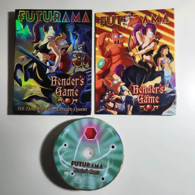 DVD FUTURAMA EL JUEGO DE BENDER - miniatura 1