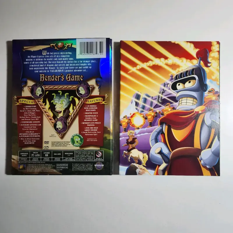 DVD FUTURAMA EL JUEGO DE BENDER - 2