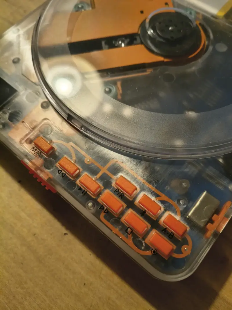 Reproductor de CD portátil con Bluetooth - 4