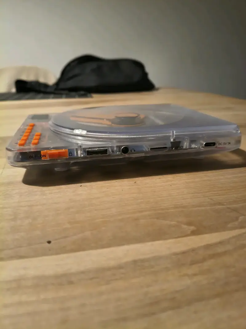 Reproductor de CD portátil con Bluetooth - 5