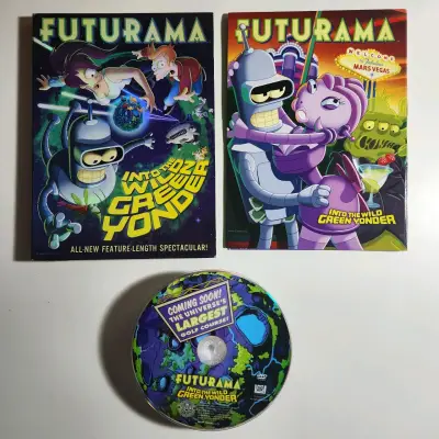 DVD FUTURAMA EN EL LEJANO Y SALVAJE VERD - miniatura 1