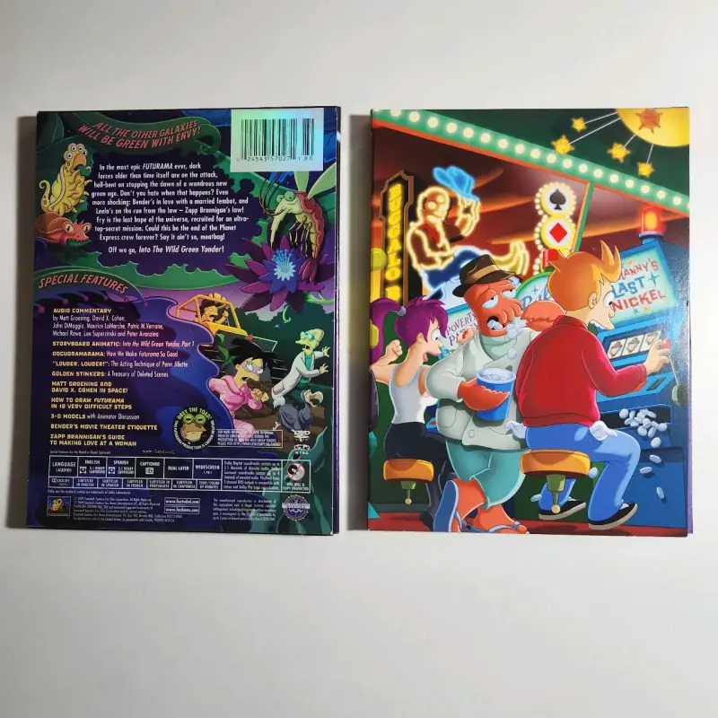 DVD FUTURAMA EN EL LEJANO Y SALVAJE VERD - 2